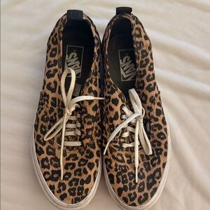 Vans Wild Leopard Pattern Shoes